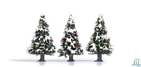 Pine Trees w/ Ornaments /3