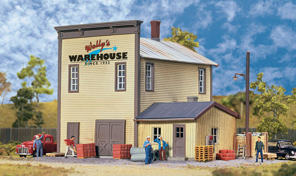 Wally's Warehouse w/Lighting