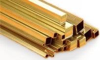 K&S Metals 12" Brass Square Bars and Tubes