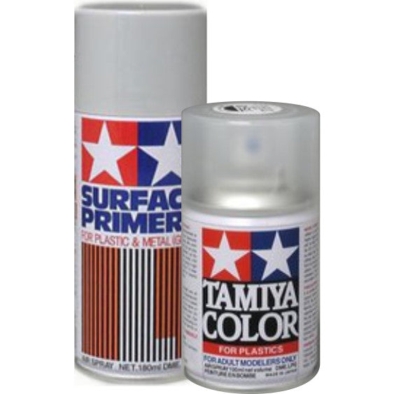Tamiya Surface Primer for Plastic & Metal: Gray