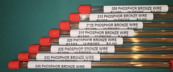 Brass and Phosphor Bronze Wire