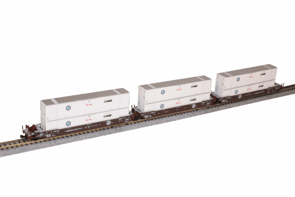 Kato Gunderson MAXI-IV Double Stack Car 3-Unit Set