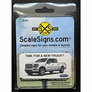 Scale Signs HO Scale