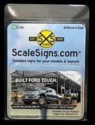 Scale Signs HO Scale