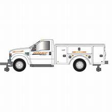 Atlas HO Ford F350 Hi-Railer