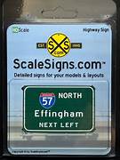 Scale Signs HO Scale