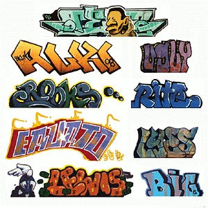 Blair Line HO Graffiti Decals