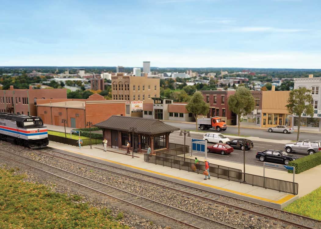 Amtrak Rural Station Kit