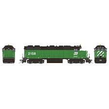 Rapido EMD GP38  DCC w/ Sound  Burlington Northern #2164
