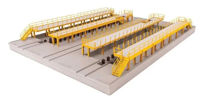 WalthersCornerstone HO Modern Diesel Shop Kit