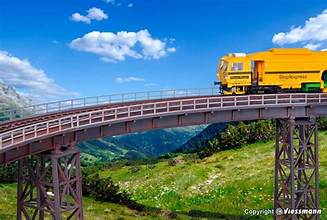Kibri HO 45-Deg Girder Bridge - Single Track