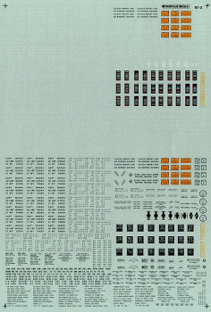 MicroScale Decals &amp; Trim Film for Model Railroading