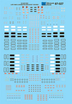 MicroScale Decals &amp; Trim Film for Model Railroading
