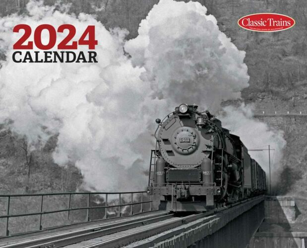 2024 Classic Trains Calendar