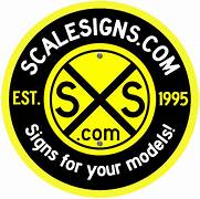 Scale Signs HO Scale