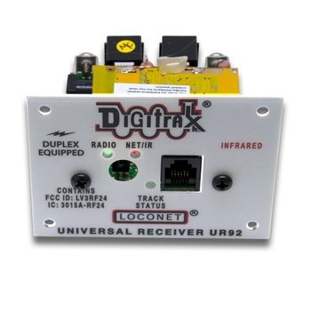 Digitrax UR92 Duplex Radio Tranceiverr/IR Receiver