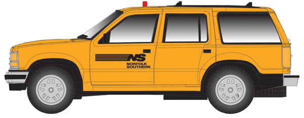 1993 Ford Explorer w/Rotary Beacon (Norfolk Southern)