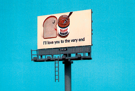 Blair Line Laser-Cut Wood Billboards