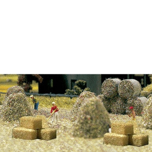 Busch HO Hay Bale Set