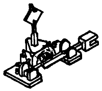 HO Scale Switch Stands