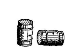 HO Details - Barrels, Crates, Sacks, Tires