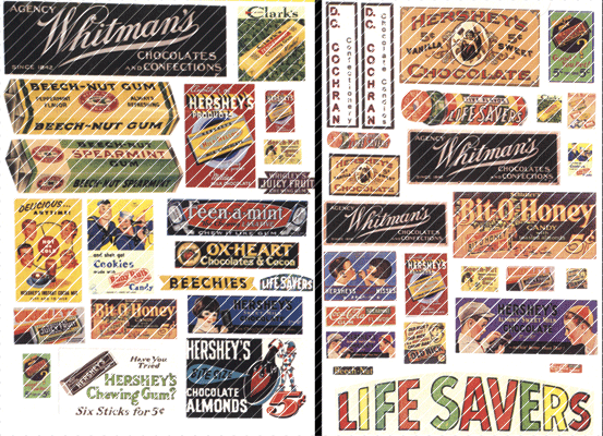 JL Innovative Design HO Signs & Advertisements