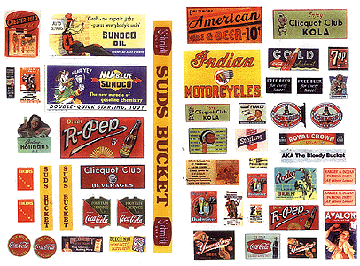JL Innovative Design HO Signs & Advertisements