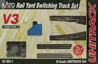 Kato N Scale UNITRACK Master & Variation Sets