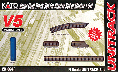 Kato N Scale UNITRACK Master & Variation Sets