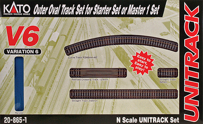 Kato N Scale UNITRACK Master & Variation Sets