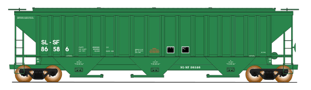 InterMountain HO 3-Bay Rib-Side Hopper