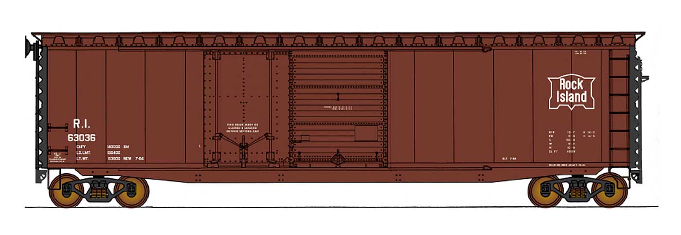 InterMountain HO PS-1 D.D. Boxcar