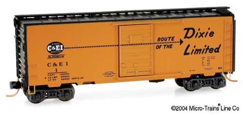 Micro-Trains N 40' Single-Door Boxcar