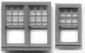 Grandt Line HO Scale Windows 5193-5252