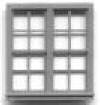 Grandt Line HO Scale Windows 5193-5252
