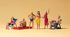 Beachgoers