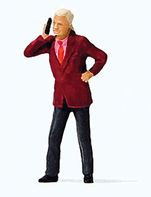 Man w/Cell Phone