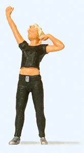 Woman Stretching