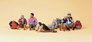 Resting Hikers