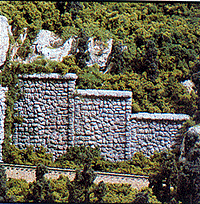 Woodland Scenics HO Retaining Walls