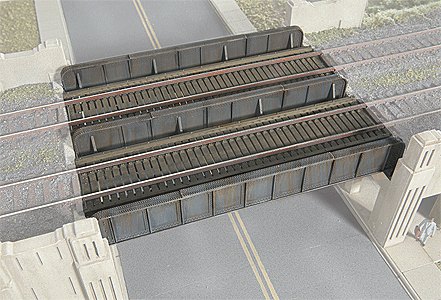 Walthers HO Through Plate-Girder Bridge
