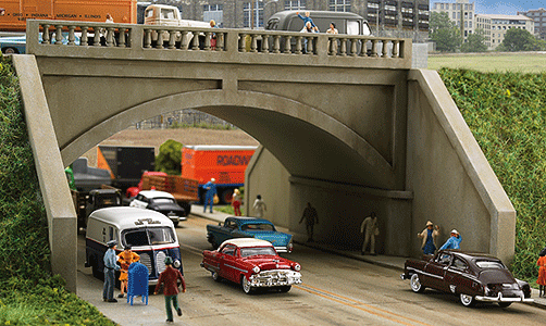 Arched Road Bridge - Street System