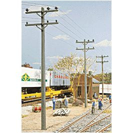 Electric Utility Pole Set