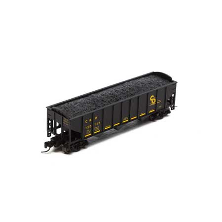 3-Bay Ribbed-Side 40' Open Hopper