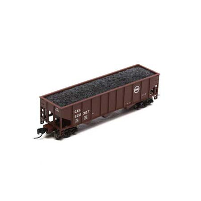 3-Bay Ribbed-Side 40' Open Hopper