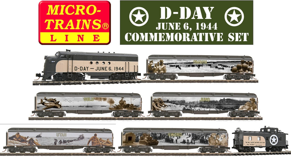 Micro-Trains N Scale D-Day Commemorative Set