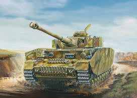 Italeri 1/35 Sd. Kfz. 161/2 Pz. Kpfw. IV Ausf. H