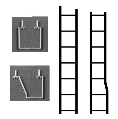 HO Stirrups and Ladders