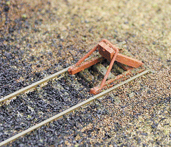 HO Scale Track Bumpers